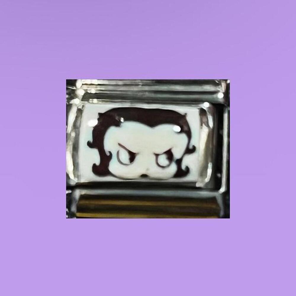 White background Betty boop charm